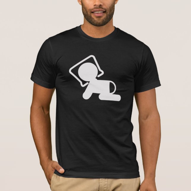 T-shirt Sécurité de bébé (Devant)