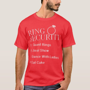 T-shirt Sécurité de l'anneau mariage