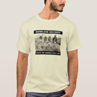 T-shirt SÉCURITÉ de PATRIE gardant les frontières depuis