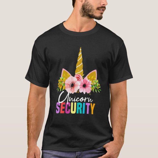 T-shirt Sécurité Des Femmes Sécurité De La Cnucorne (Devant)