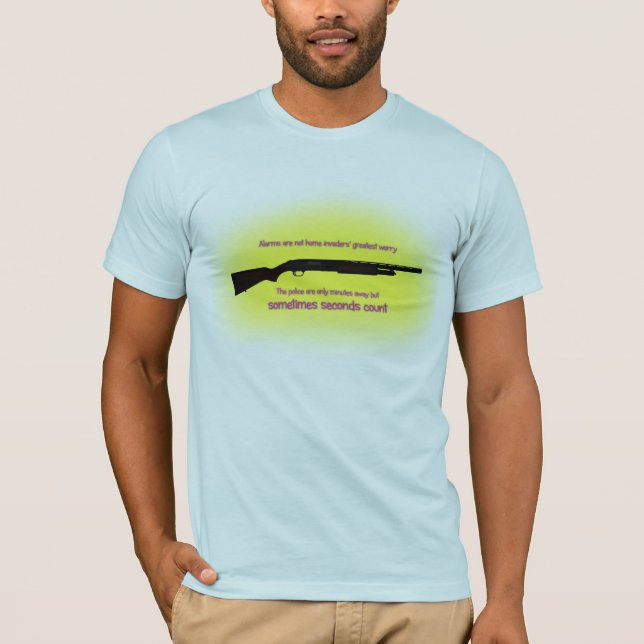 T-shirt Sécurité des fusils (Devant)