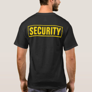 T-shirt Sécurité personnalisée