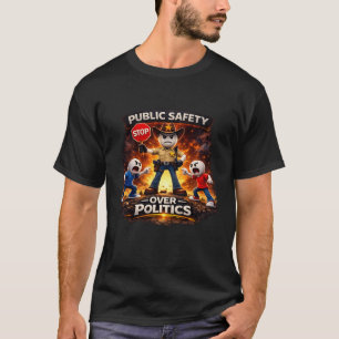 T-shirt Sécurité publique avant la politique (3)