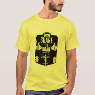 T-shirt Sécurité routière à bicyclette