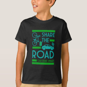 T-shirt Sécurité routière à bicyclette