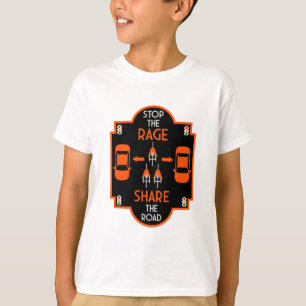 T-shirt Sécurité routière à bicyclette
