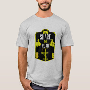 T-shirt Sécurité Routière pour Vélos