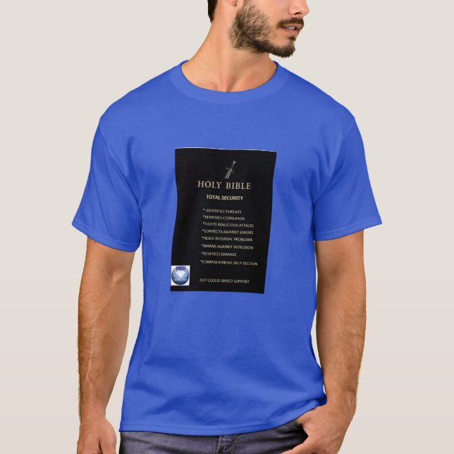 T-shirt Sécurité totale de la Bible (Devant)