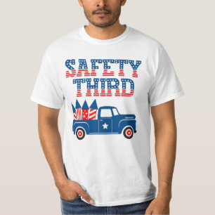 T-shirt Sécurité Troisième Camion 4 juillet avec Firewo