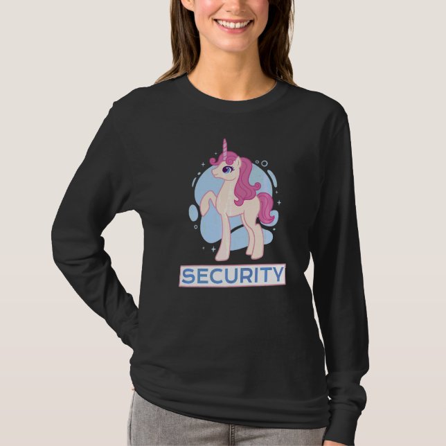 T-shirt Sécurité Unicorn (Devant)