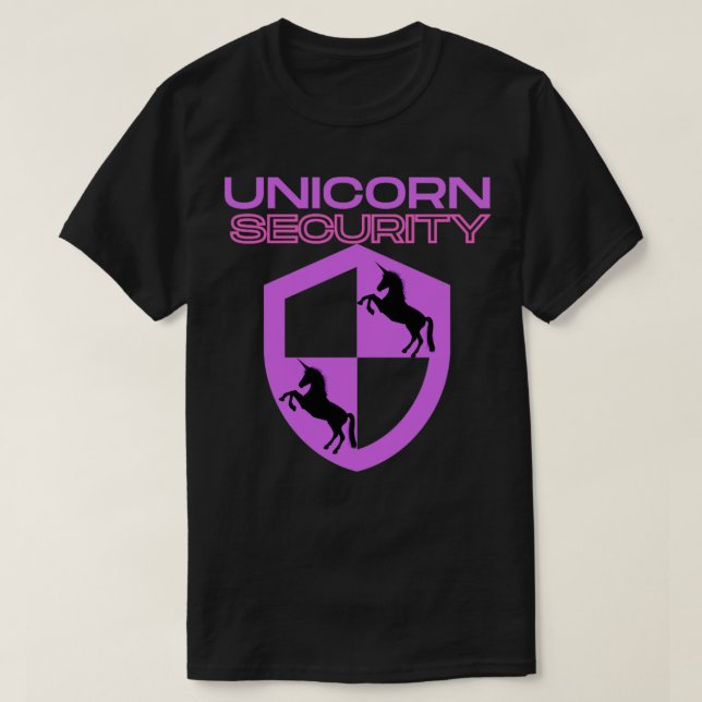 T-shirt Sécurité Unicorne1 (Design devant)