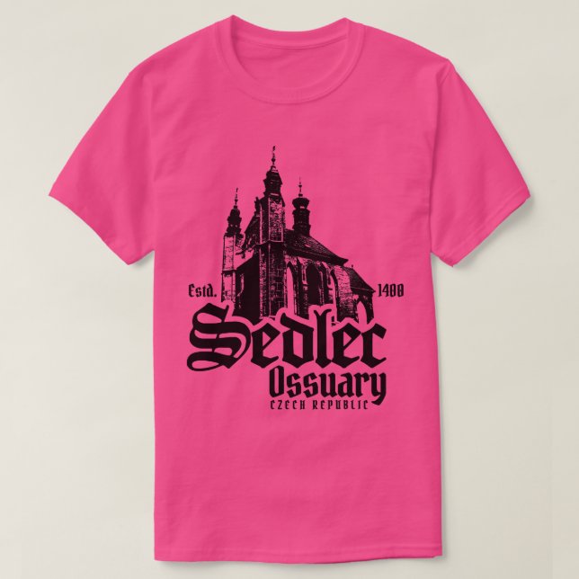 T-shirt Sedlec Ossuary (Design devant)