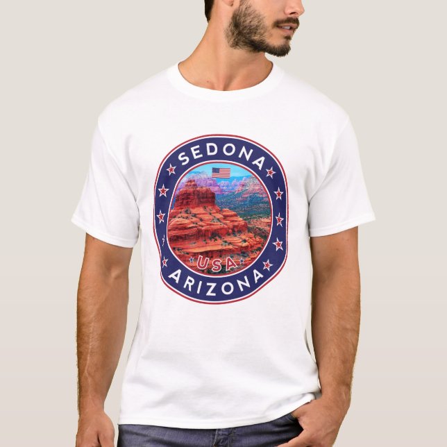 T-shirt Sedona, Arizona (Devant)