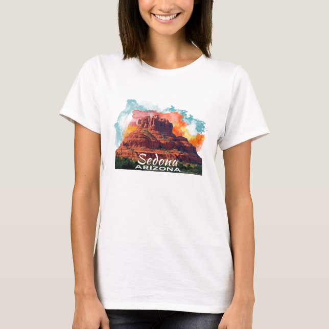 T-shirt Sedona Arizona Bell Rock (Devant)