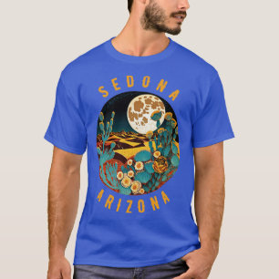 T-shirt Sedona Arizona Désert À La Peinture De Nuit1