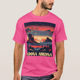 T-shirt Sedona Az Randonnée en plein air Montagne Sedona U