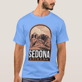T-shirt Sedona Red Rocks Badge vintage