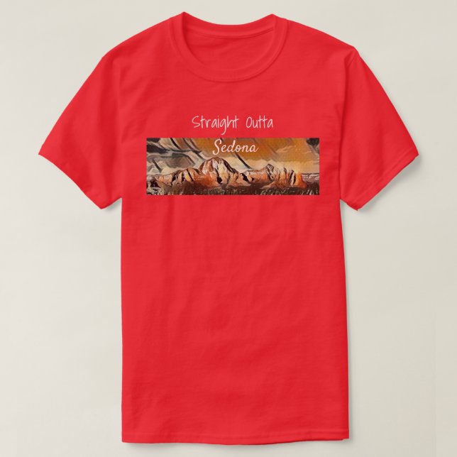 T-shirt Sedona Skyline Red Rock (Design devant)