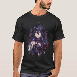 T-shirt Seele HSR Combattante des Enfers Cheveux Violets R