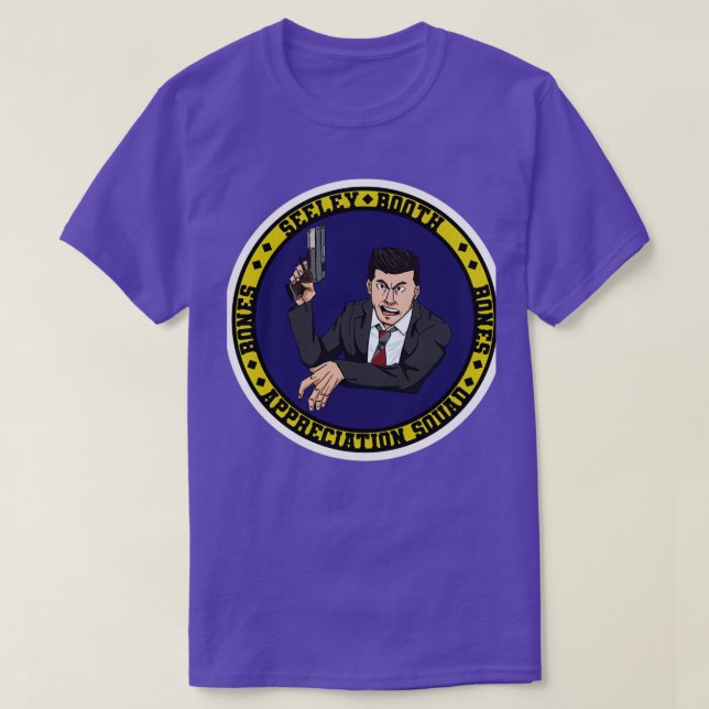 T-shirt Seeley Booth Appréciation Squad 2 (Design devant)