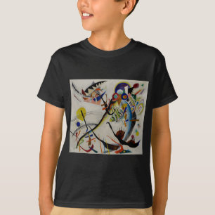 T-shirt Segment bleu Kandinsky