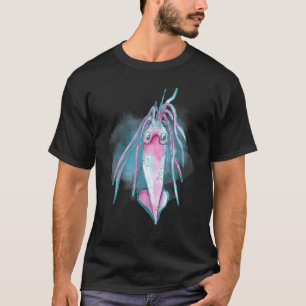 T-shirt Seiche Aquarelle Créatures Profondes de l'Océan et
