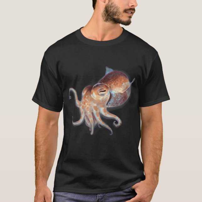 T-shirt Seiche câline (Devant)