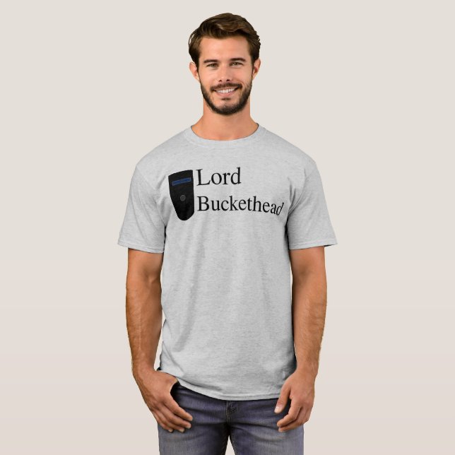 T-shirt Seigneur Buckethead Shirt (Devant entier)