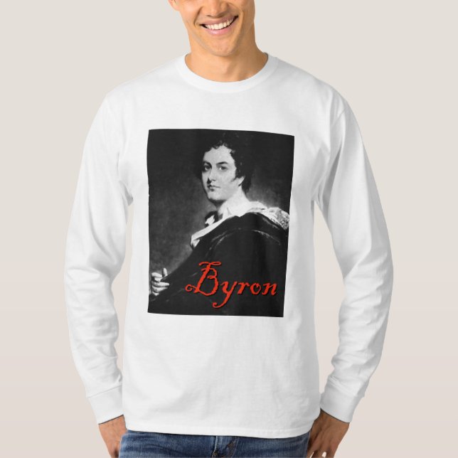 T-shirt Seigneur Byron Painting (Devant)