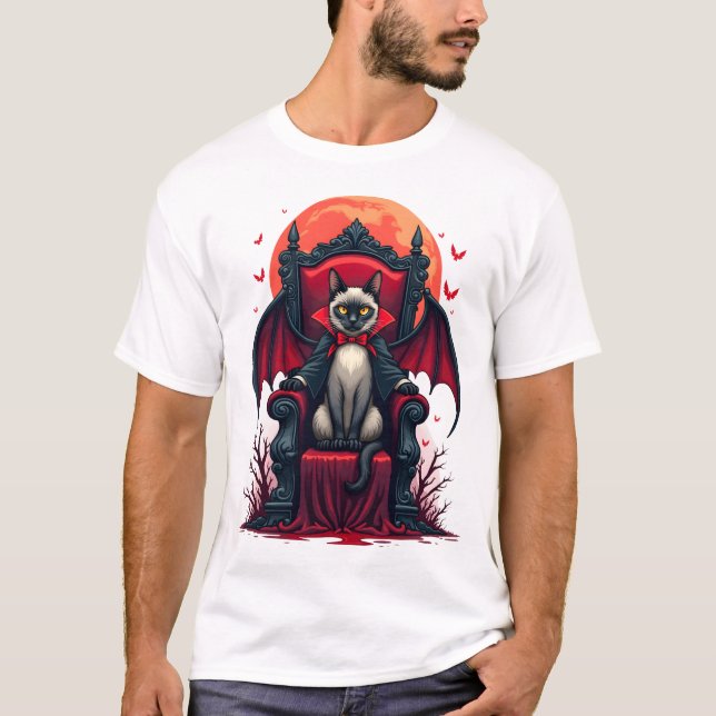 T-shirt Seigneur Chat Vampire (Devant)