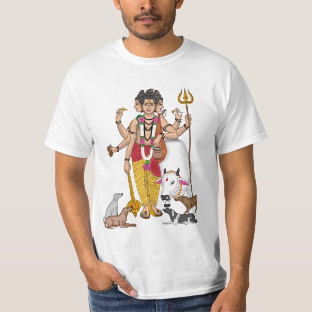 T-Shirt Seigneur Dattatreya (Devant)
