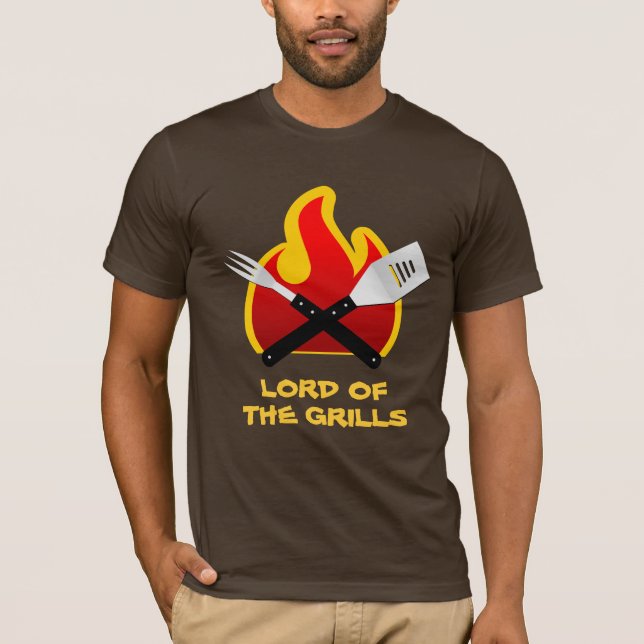 T-shirt Seigneur de la chemise de grils (Devant)