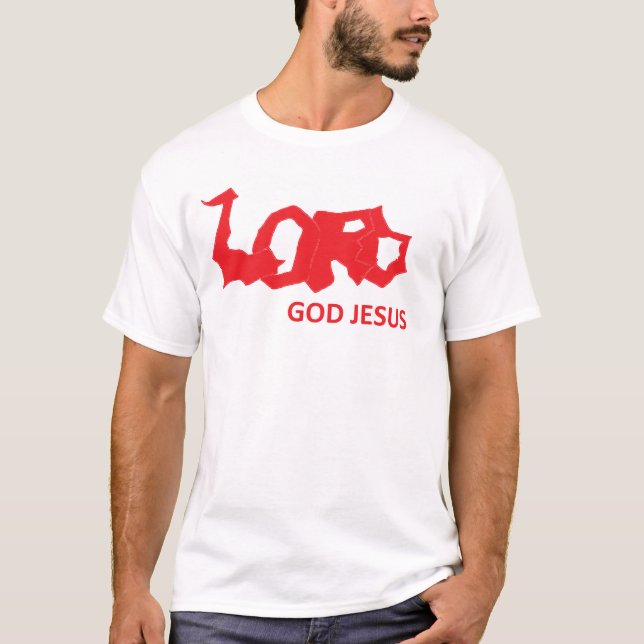 T-SHIRT SEIGNEUR DIEU JÉSUS (Devant)
