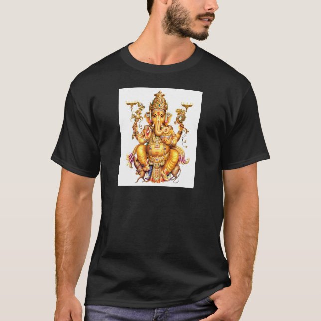 T-SHIRT SEIGNEUR GANESH HINDU GOD (Devant)