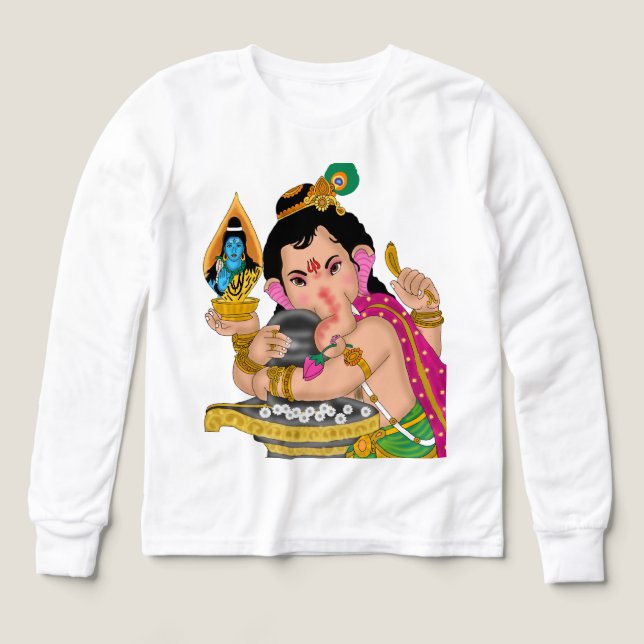 T-Shirt Seigneur Ganesha (Motif recto)