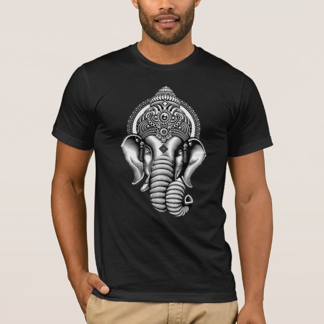 T-shirt seigneur Ganesha (Devant)