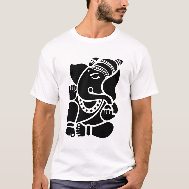 T-shirt Seigneur Ganesha Sign (Devant)