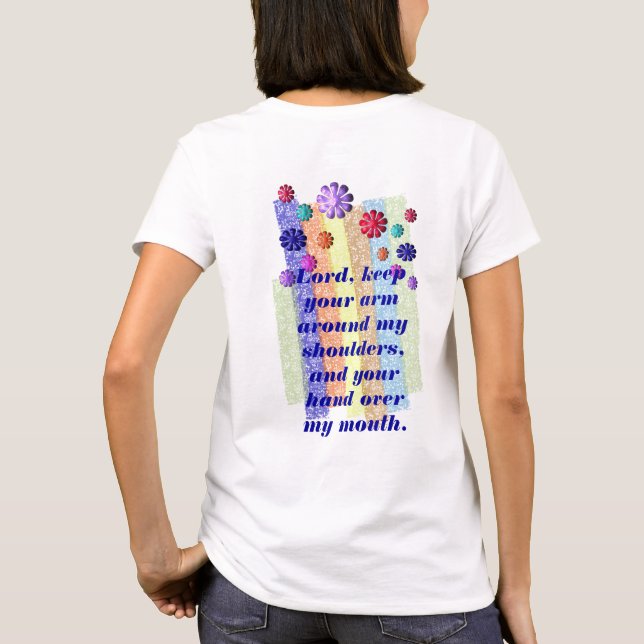 T-shirt Seigneur, garde ton bras (Dos)