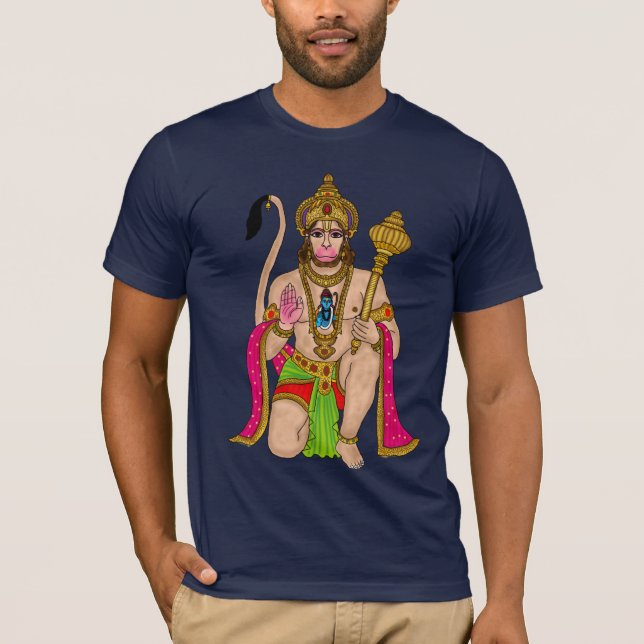 T-Shirt Seigneur Hanuman (Devant)