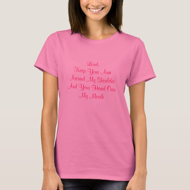 T-shirt Seigneur Keep Your Arm Around mon épaule (Devant)
