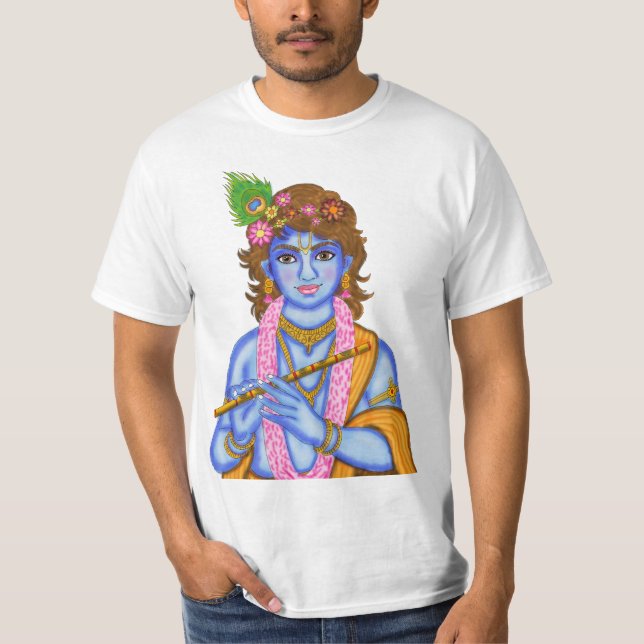 T-Shirt Seigneur Krishna (Devant)