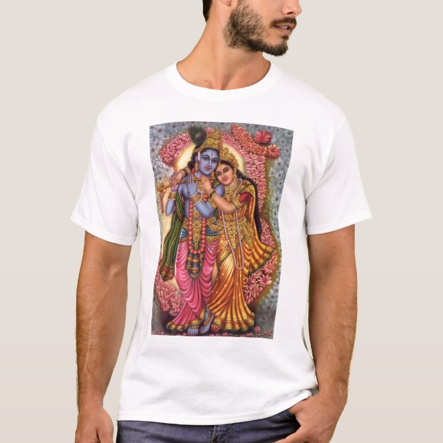 T-shirt Seigneur Krishna et Radha (Devant)