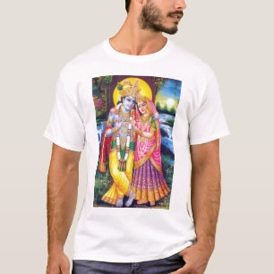 T-shirt Seigneur Krishna et Radha