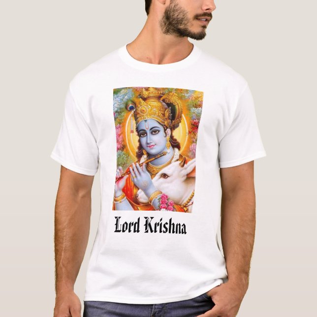 T-shirt Seigneur Krishna, seigneur Krishna (Devant)