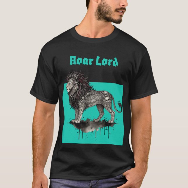 T-shirt Seigneur rugissant (Devant)