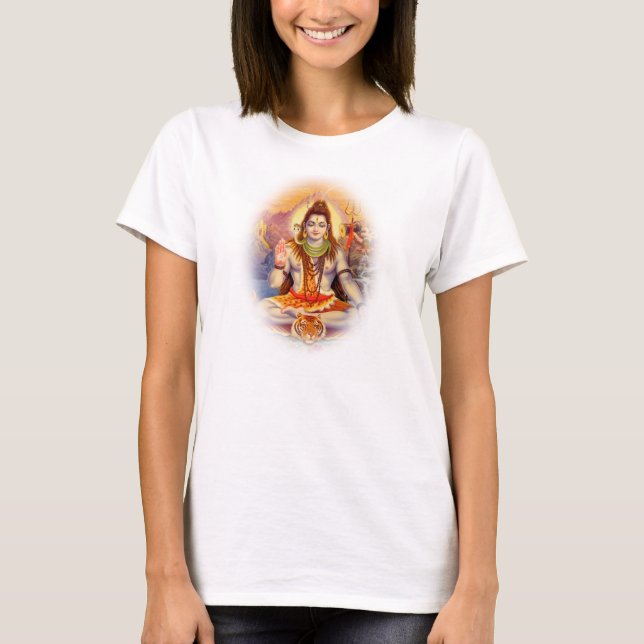 T-shirt Seigneur Shiva Meditating Tee (Devant)