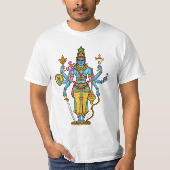 T-Shirt Seigneur Vishnu (Devant)