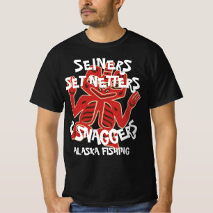 T-SHIRT SEINERS SET NETTERS & SNAGGERS WHITTIER ALASKA