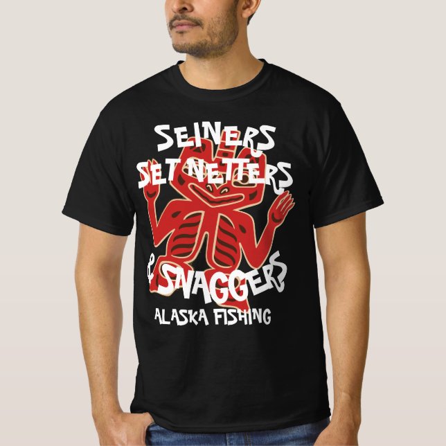 T-SHIRT SEINERS SET NETTERS & SNAGGERS WHITTIER ALASKA (Devant)
