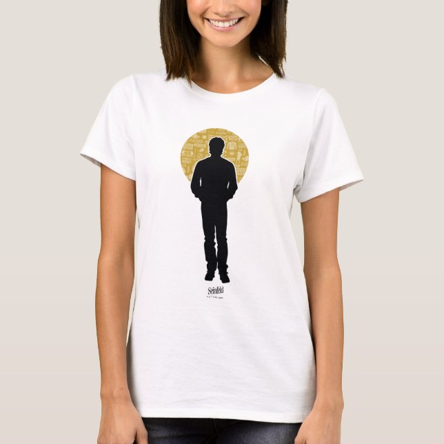 T-shirt Seinfeld | Jerry Seinfeld Silhouette (Devant)